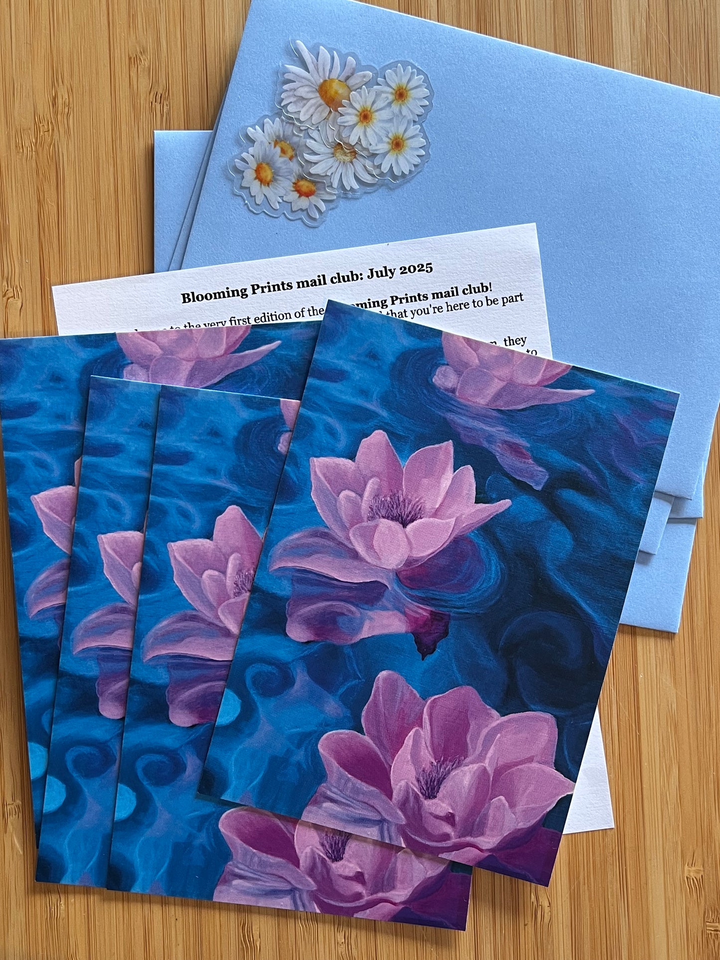 Blooming Post Print club
