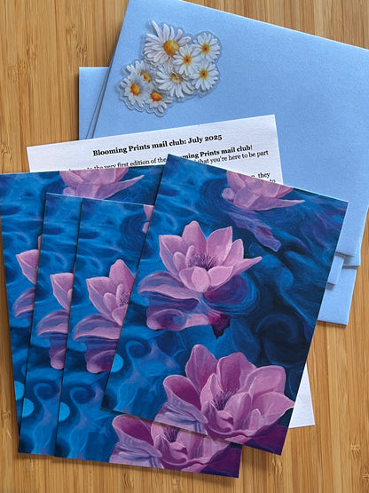 Blooming Post Print club